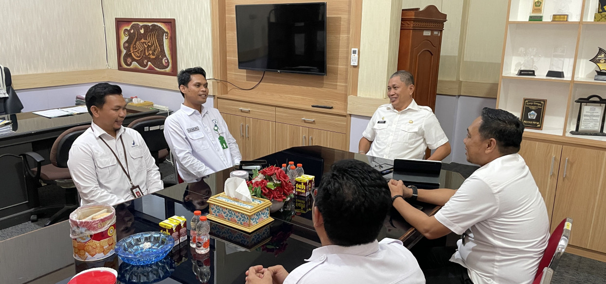 Audiensi Loka POM di Kabupaten Bone bersama Pj. Sekretaris Daerah Kabupaten Soppeng, Tingkatkan Kolaborasi Pengawasan Obat dan Makanan
